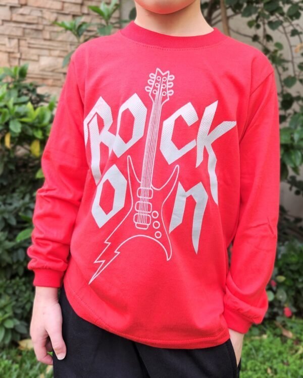 Remera m/larga de Niño - ROCK ON