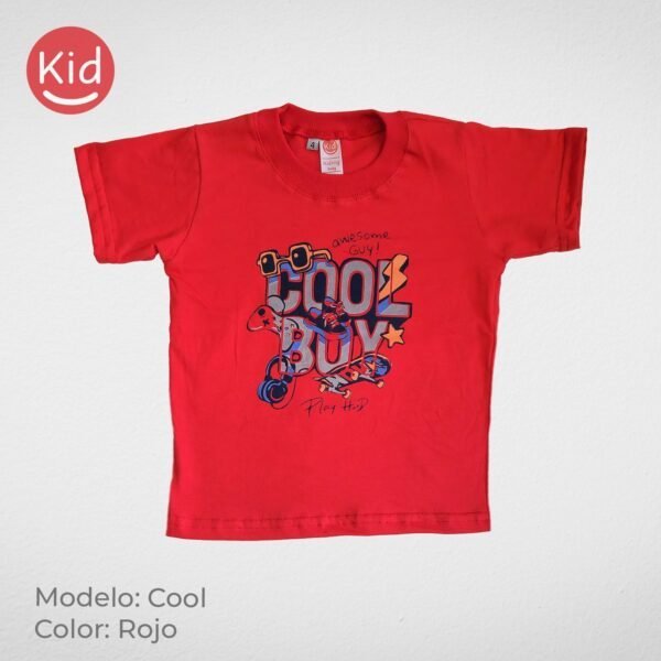 Remera manga corta de Bebé - COOL - Image 3