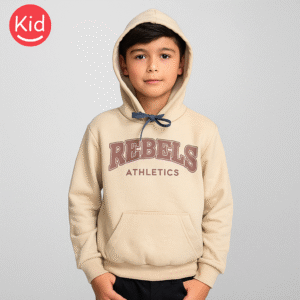 Buzo canguro frisado de Niño - REBELS